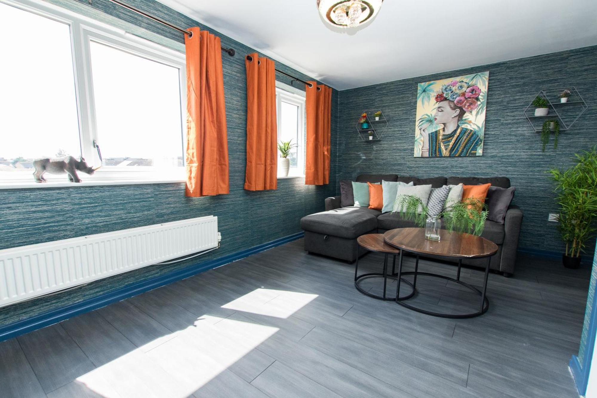 Free Parking 3 Bedroom House In نوتينغهام المظهر الخارجي الصورة